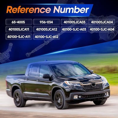 Conjunto eje trasero Honda Ridgeline 2006-14 3.5L AWD