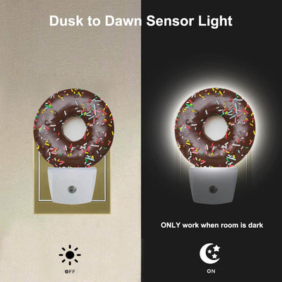 Luz nocturna dona LED para niños escalera pasillo dormitorio
