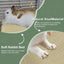 2 Pzas Almohadillas Rascadoras Conejo Sisal Antideslizante 16x12