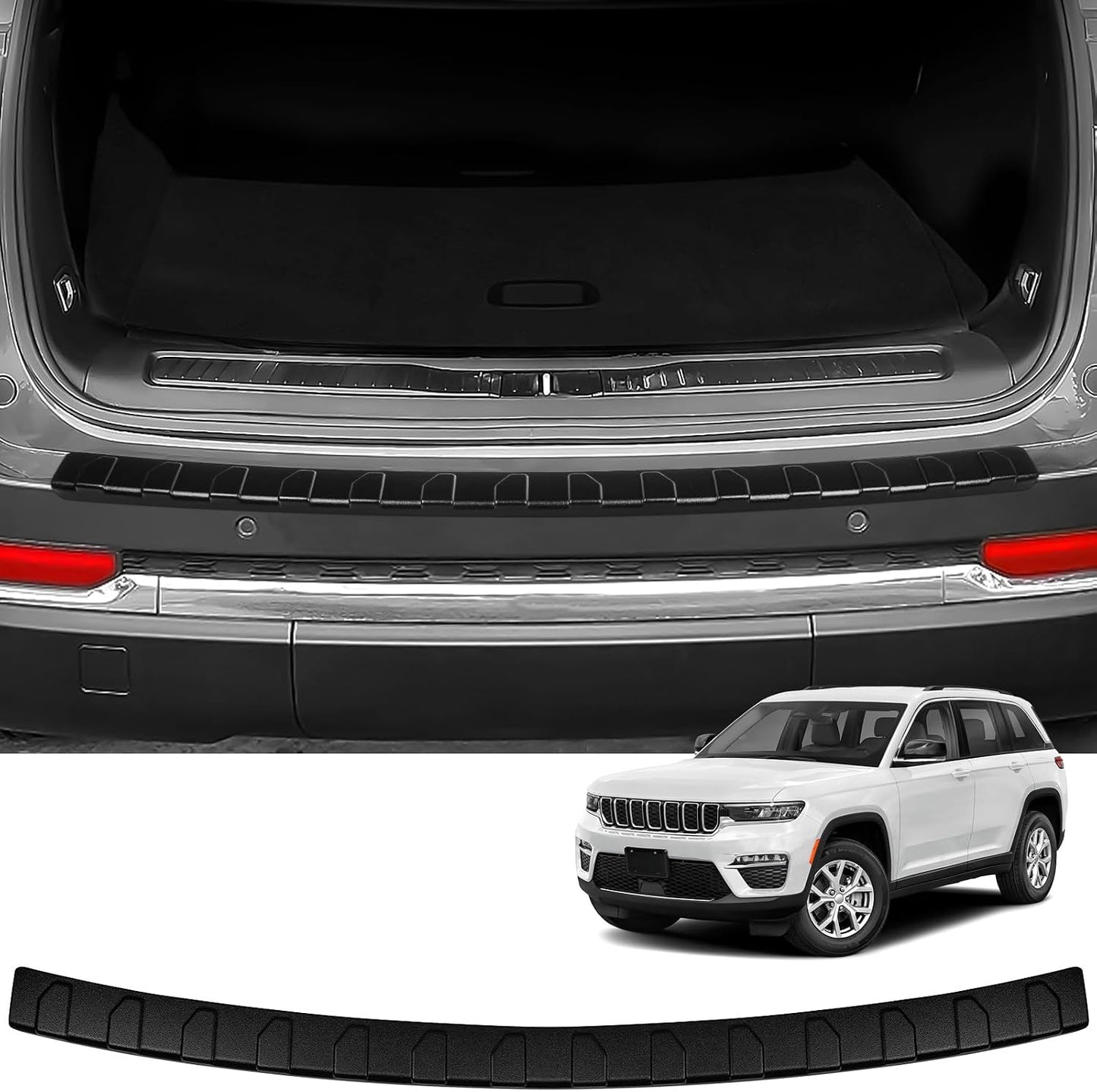 Protector parachoques trasero ABS Jeep Grand Cherokee L