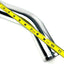 Tubo aluminio universal 2.5" 45 grados para Turbo