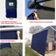 Pantalla parasol toldo 7x16" malla UV azul marino