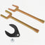 Extractor eje tracción delantera 12020 herramienta horquilla cuña