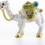 Figura camello bisagras cristal decoración desierto