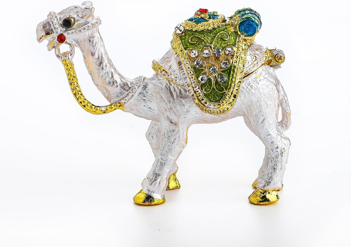 Figura camello bisagras cristal decoración desierto