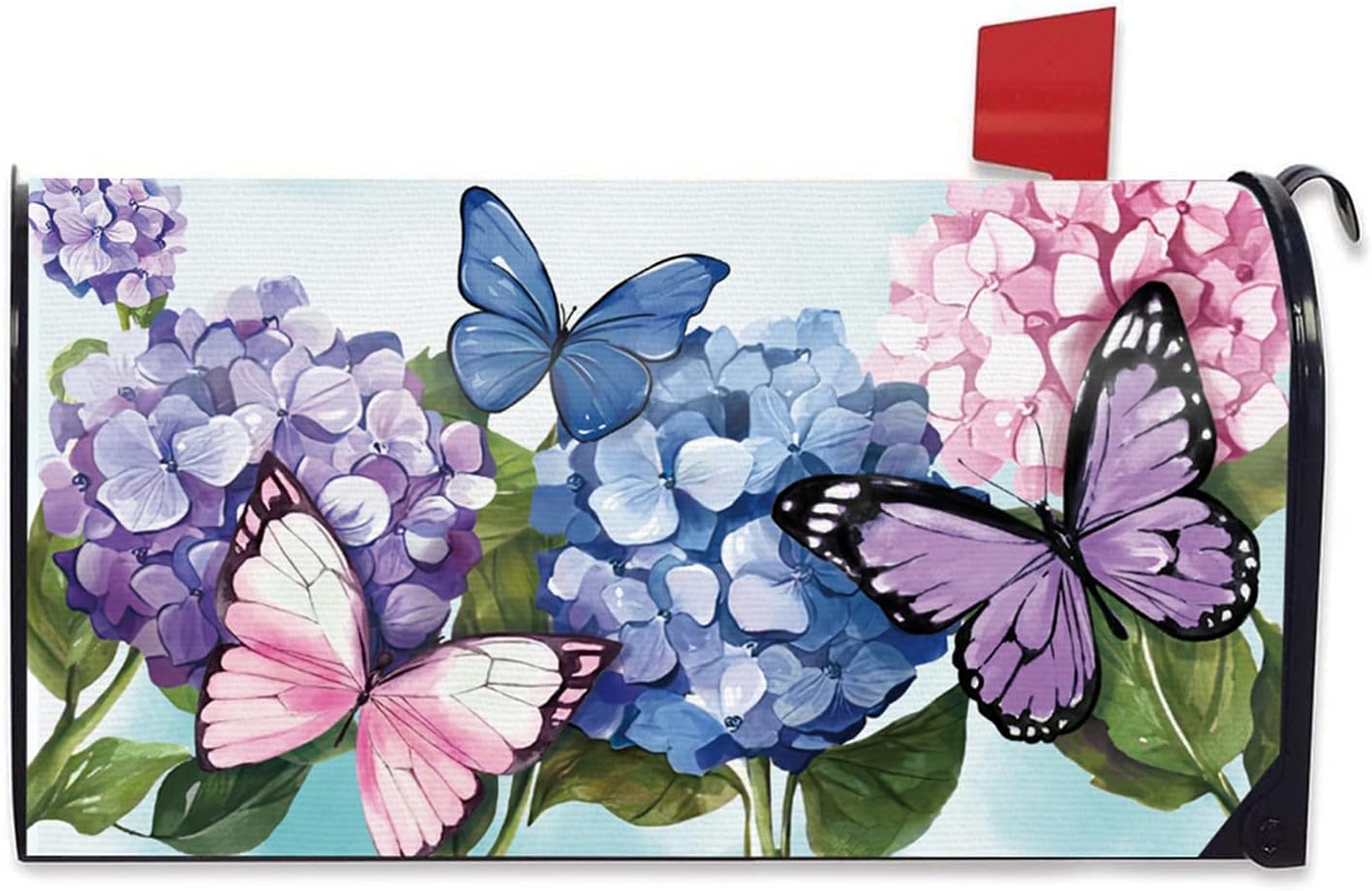 Funda magnética buzón primavera/verano 20.5x18" hortensia