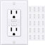 Receptáculo GFCI 15A con LED 20 Uds diseño delgado