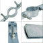 Abrazadera vertical para tubería 1pulg pack 10