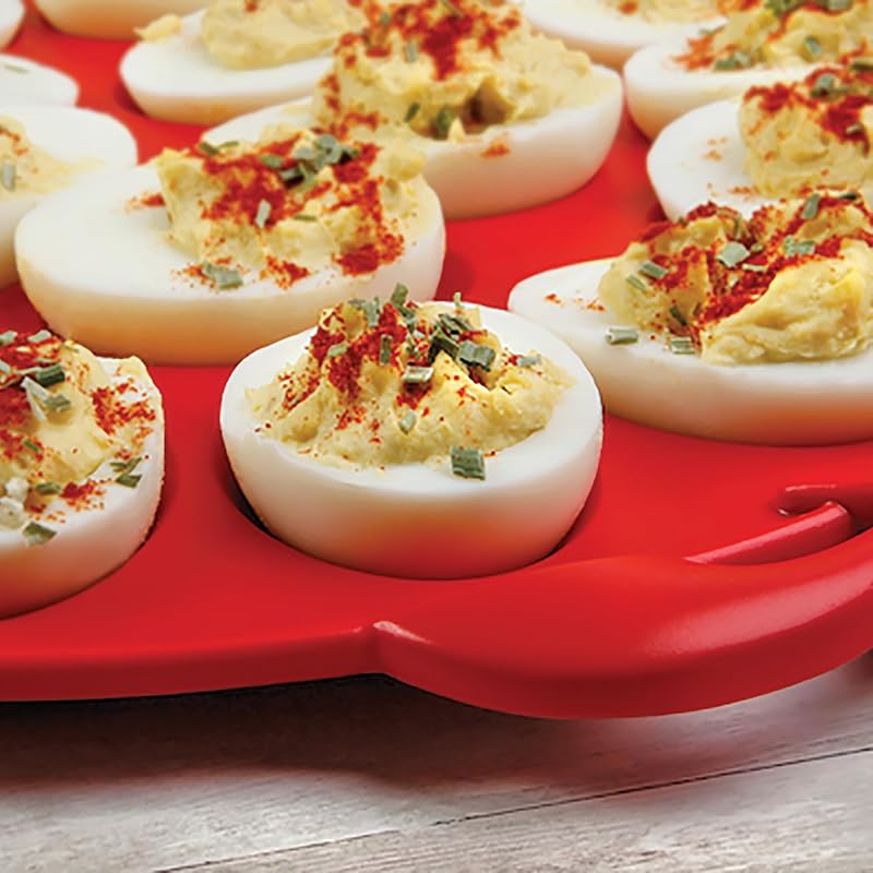 Plato huevos endiablados 24 cavidades