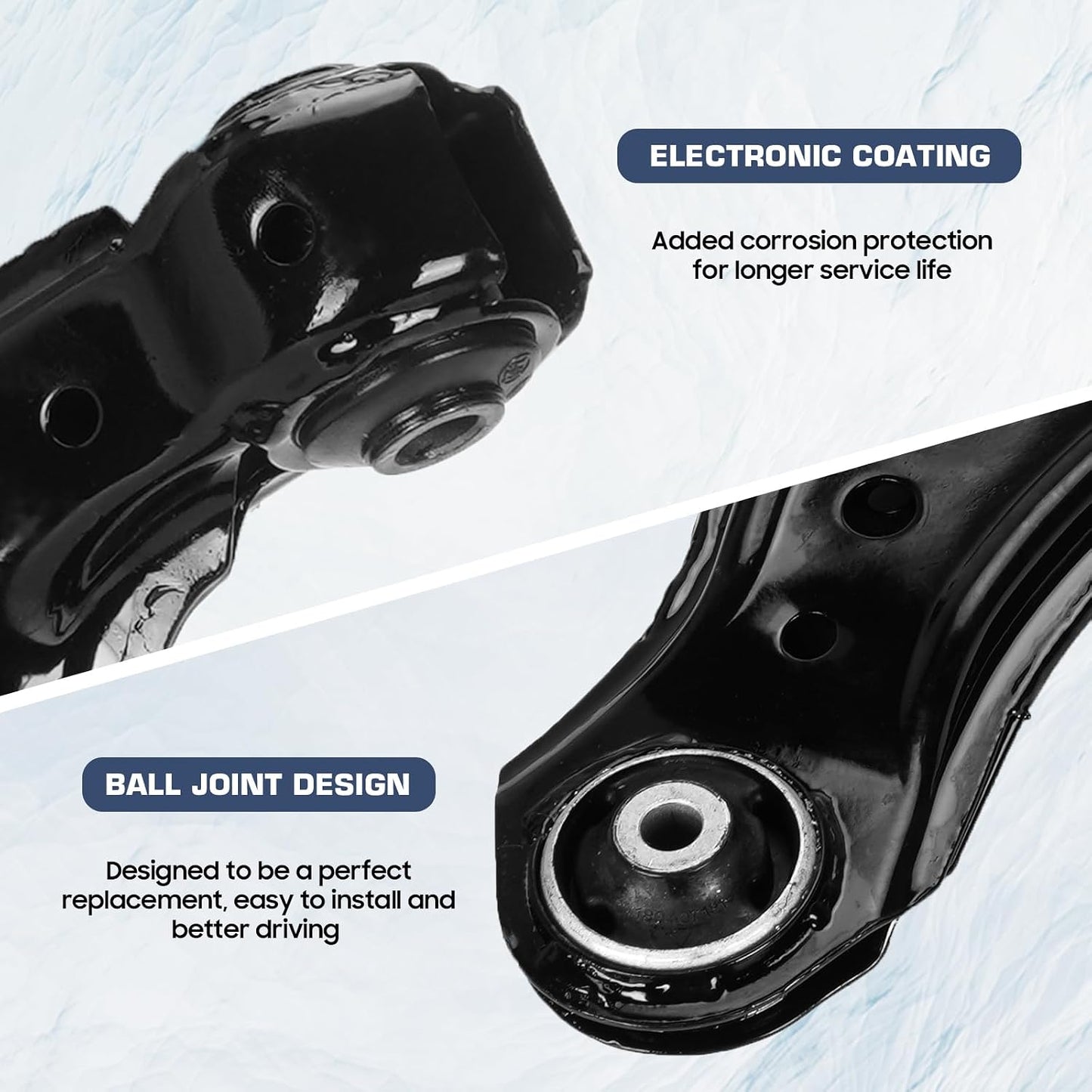Set 10 Pzas Brazo Control VW Beetle 01-10 Golf 01-05