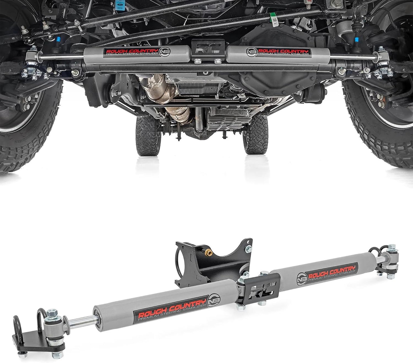 Estabilizador dirección dual Ford Super Duty 05-24
