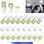 Set 24 bombillas interior 12V para caravana remolque barco blanco
