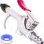 Kit pistola soplado aire profesional con boquilla goma 1/4pulg