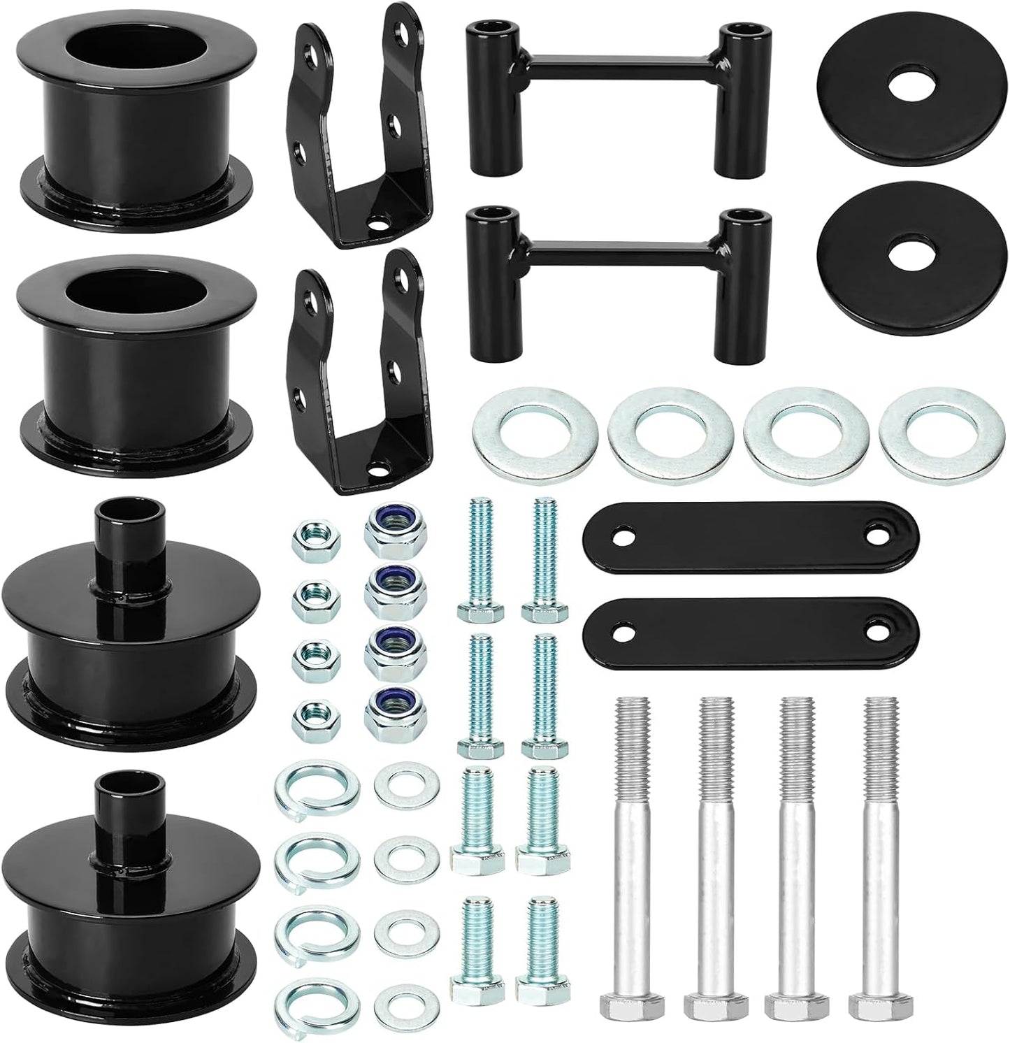 Kit elevación 2.5pulg compat. Wrangler 07-18 con soportes
