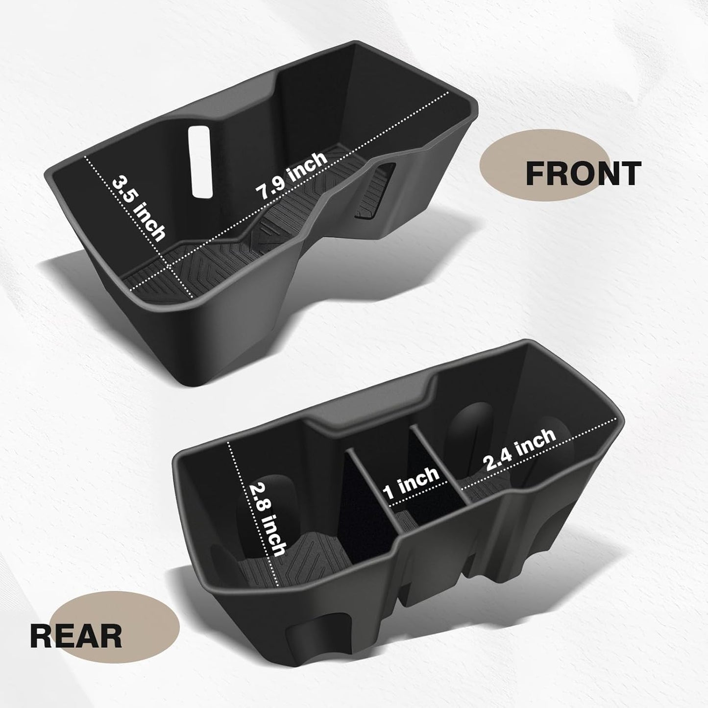 Insertos portavasos comp Toyota Tacoma 2024-25