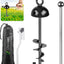 Estaca amarre perros 15pulg 360° sin enredos para patio camping