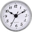 Inserto reloj cuarzo 2.8pulg borde dorado número árabe