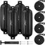 Defensas barco 8.5x27pulg set 4 con cuerdas y bomba