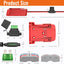 Adaptador batería 18V para ruedas eléctricas RC con fusibles