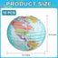 10 Linternas mapa mundo 10pulg decoración hogar