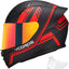 Casco integral motocicleta unisex aprobado DOT WS-609