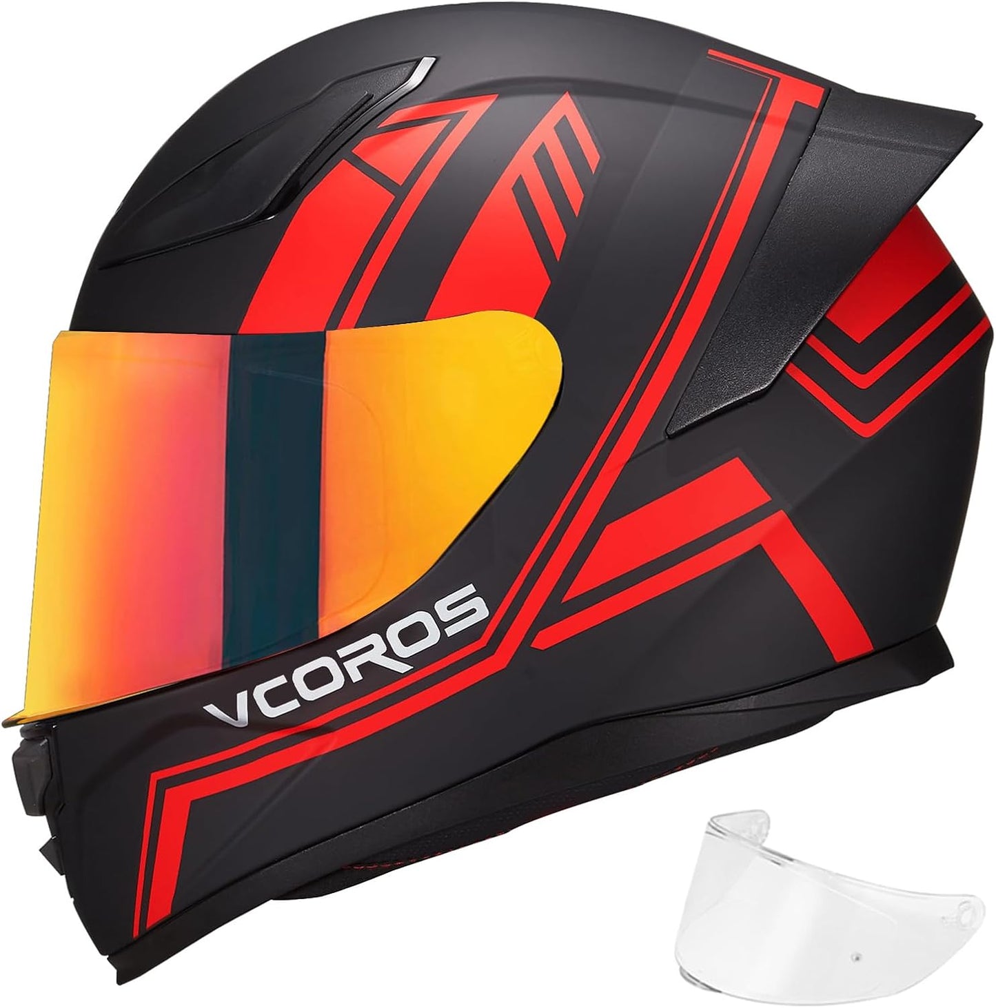 Casco integral motocicleta unisex aprobado DOT WS-609