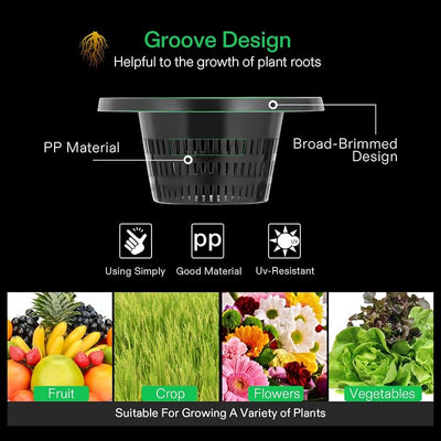 Sistema DWC hidropónico 5gal con medidor TDS y pH VIVOSUN