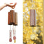 Campanas de viento de bambú para meditación y decoración