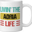 Taza Cerámica Adria Name Blanca