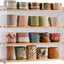 Soporte tazas 4 niveles madera encimera bar café