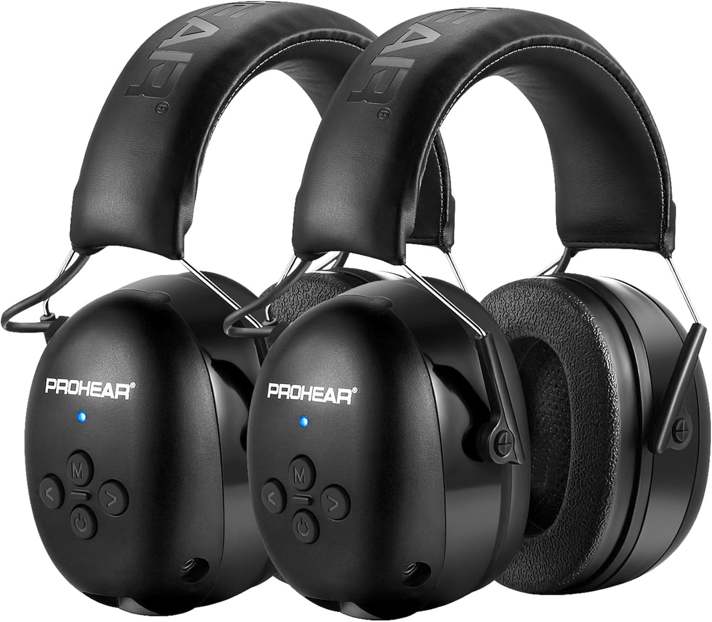 2 Pzas Auriculares Bluetooth 6.0 Reducción Ruido 30dB Negro