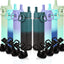 Botella agua acero inox 20oz popote set 8 tazas vacío doble