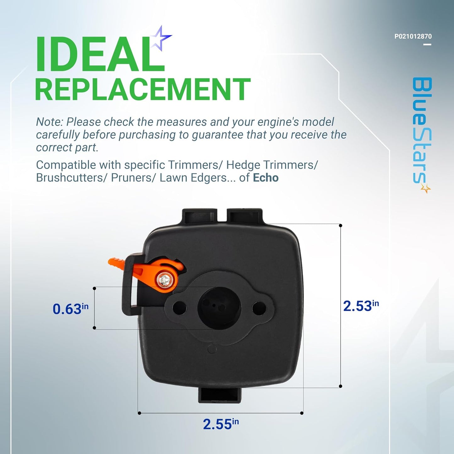 Conjunto filtro aire estrangulador SRM-225 GT-225