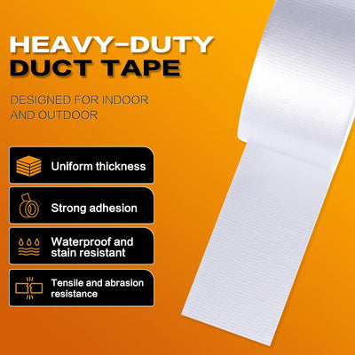 Cinta adhesiva blanca resistente impermeable 5cm
