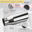 Punta escape acero inox 3.5x5" 12" atornillado
