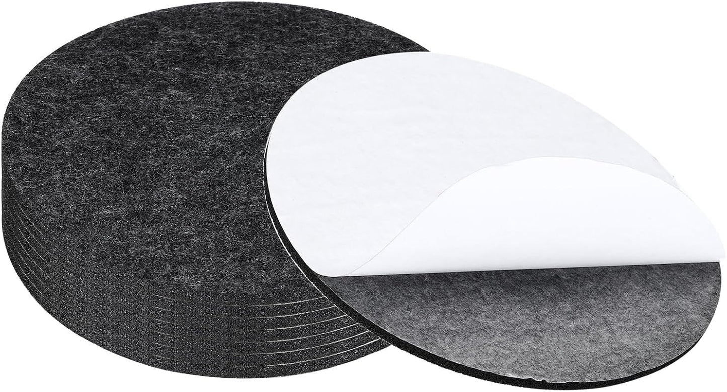 Almohadillas fieltro antideslizante para muebles 6.5pulg 8 pzas