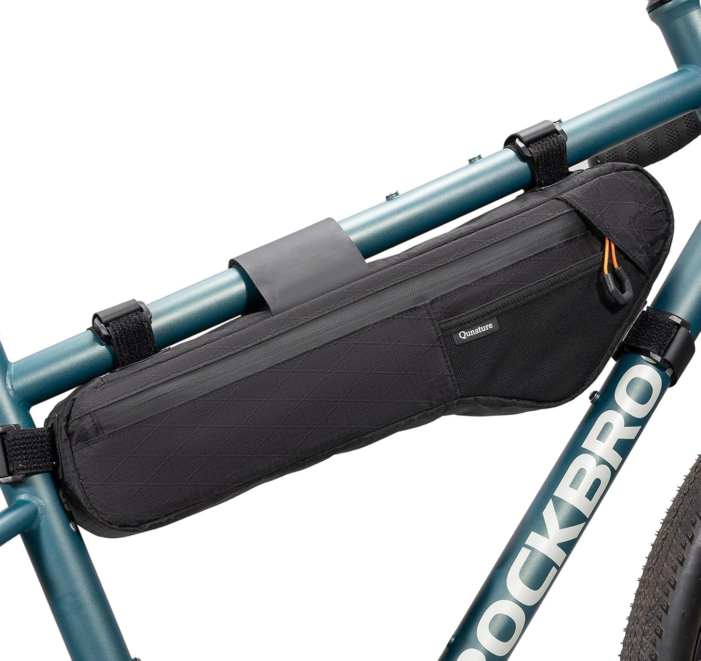 Bolsa bicicleta impermeable tela nailon 5 puntos