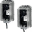 Cubierta toma corriente con cerradura 2.6x2.5pulg