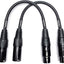Juego 2 adaptadores XLR 3 a 5 pines