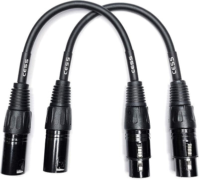 Juego 2 adaptadores XLR 3 a 5 pines