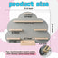 Estante Toniebox madera haya para 20-30 figuras gris
