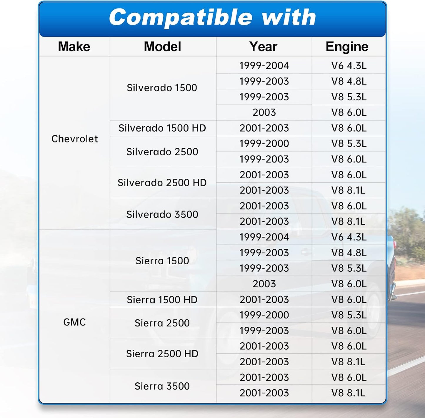 Bomba combustible comp Chevy Silverado GMC Sierra 99-04