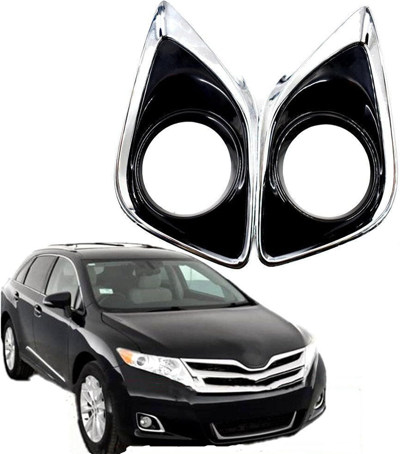 2 Cubiertas luz antiniebla repuesto Toyota Venza 13-16