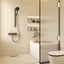 Soportes acero inox para estante ducha 8-12mm