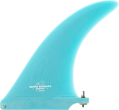 Aleta fibra vidrio longboard modelo mariposa