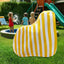 Funda mesa agua niños comp paso 2 resistente rayas amarillas