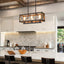 Candelabro para comedor casa de campo