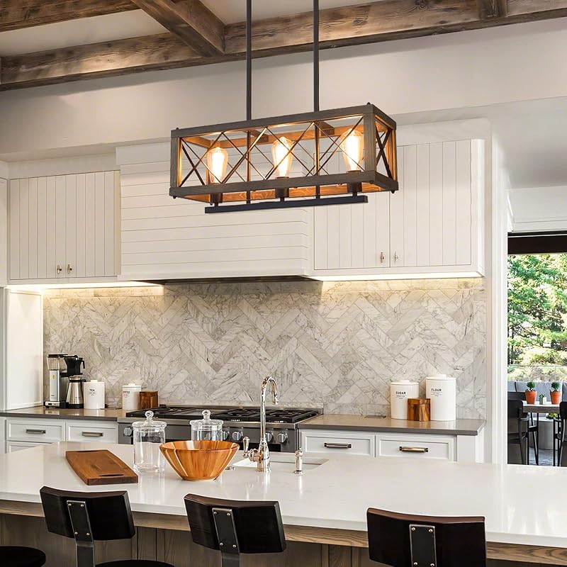 Candelabro para comedor casa de campo