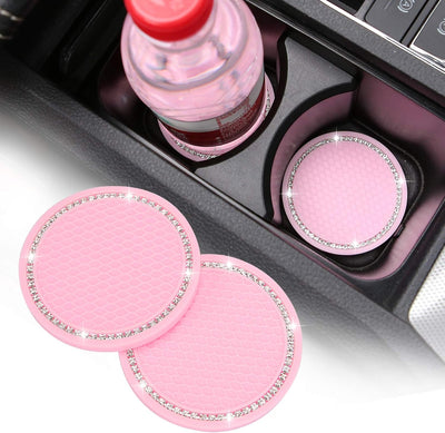 2 Pzas Posavasos Goma Suave para Automóvil