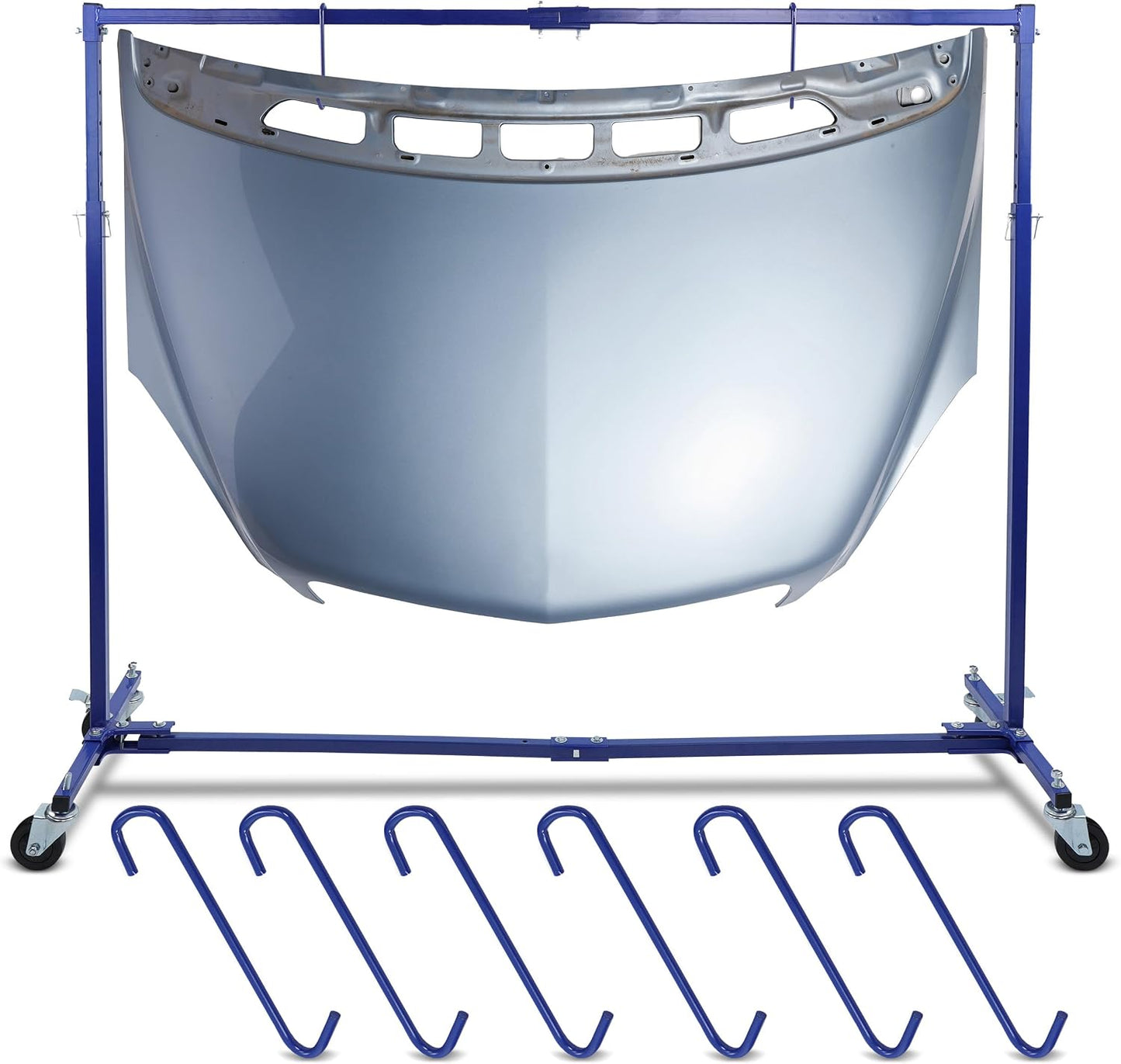 Percha pintura ajustable 7ft estante 50-70pulg ruedas